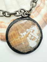 Chalcedony Pendant Necklace