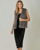 Sparkle and Fur Vest