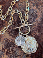 Mixed Coin Necklace
