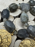 Labradorite Coin