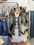 Mesh & Denim Vest