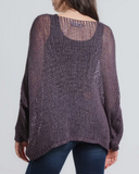 Butterfly Open Knit Topper