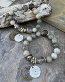 Imperial Glow Bead Bracelet