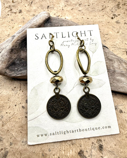 Nomad Medallion Earrings
