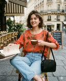 Floral Linen Top