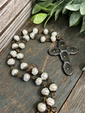 Freshwater Pearls and Cross