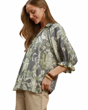 Floral Print Top