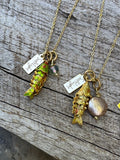 Articulated Fish Necklace
