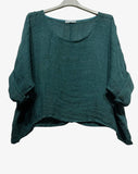 Everyday Linen Crop Top