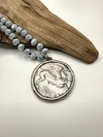 Pegasus Coin Medallion Necklace