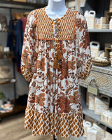 Harvest Bloom Boho Dress