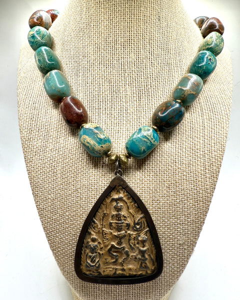 Sacred Stone Amulet Necklace