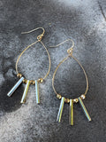Mixed Metal Earrings