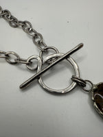 Fossil Fire Toggle Necklace