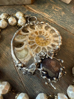 Swirl & Pearl Necklace