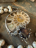 Swirl & Pearl Necklace