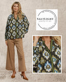 Abstract Medallion Top