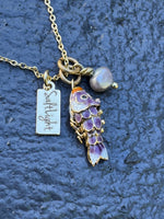 Articulated Fish Necklace