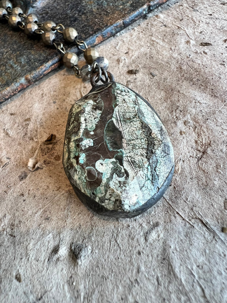 CHRYSOCOLLA PENDANT