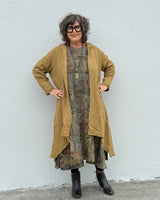 Golden Horizon Hooded Duster