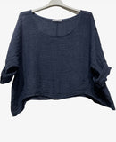 Everyday Linen Crop Top