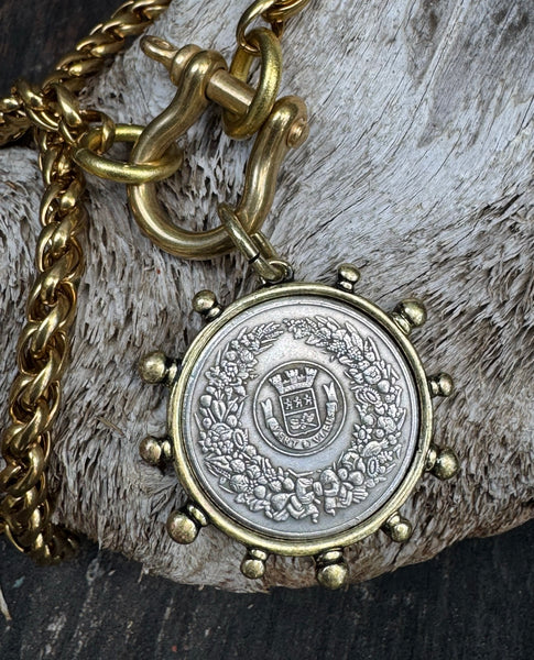 Chunky Coin Necklace