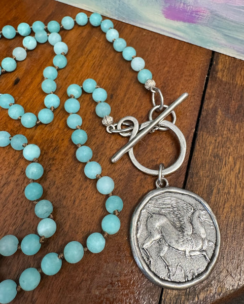 Pegasus Rising Necklace