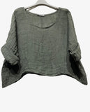 Everyday Linen Crop Top