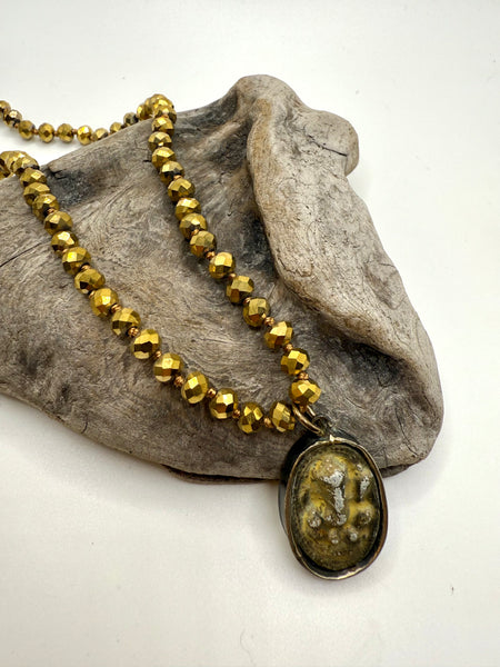 Golden Ganesha Necklace