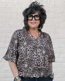 Leopard Luxe Blouse