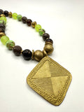 Golden Horizon Statement Necklace