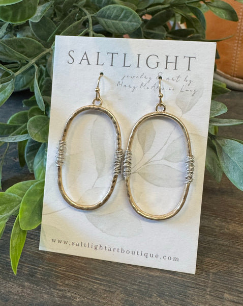 Wire Wrapped Hoops