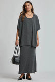 Shadow Stripe Maxi