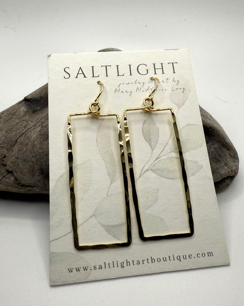 Gilded Frame Earrings