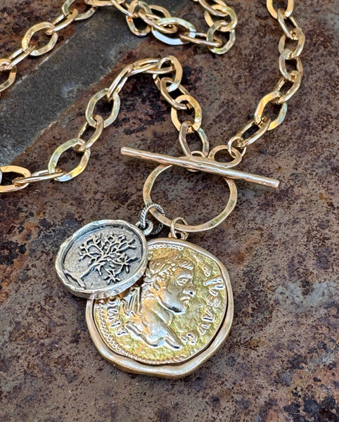Mixed Coin Necklace
