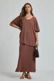 Shadow Stripe Maxi