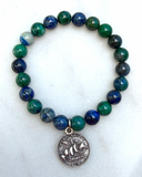 Chrysocolla and Coin