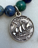 Chrysocolla and Coin