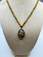 Golden Ganesha Necklace