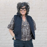 Leopard Luxe Blouse
