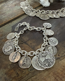 Coin Charm Bracelet