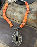 Coral Statement Necklace