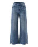 Risen Wide Leg Jeans