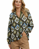 Abstract Medallion Top