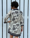 Botanical Print Tunic Dress