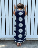 Sunburst Sleeveless Maxi Dress
