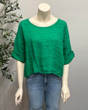 Everyday Linen Crop Top
