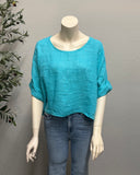 Everyday Linen Crop Top