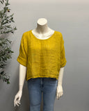 Everyday Linen Crop Top