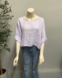 Everyday Linen Crop Top